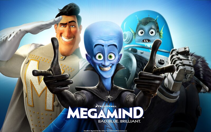 Blue Alien Character — Comical