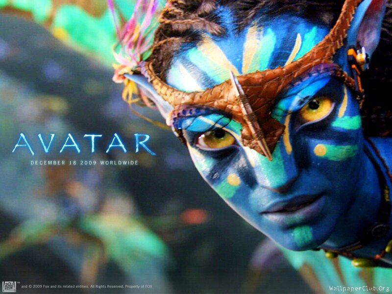 Blue Alien Character — Dramatic, 3d Render, Face Paint