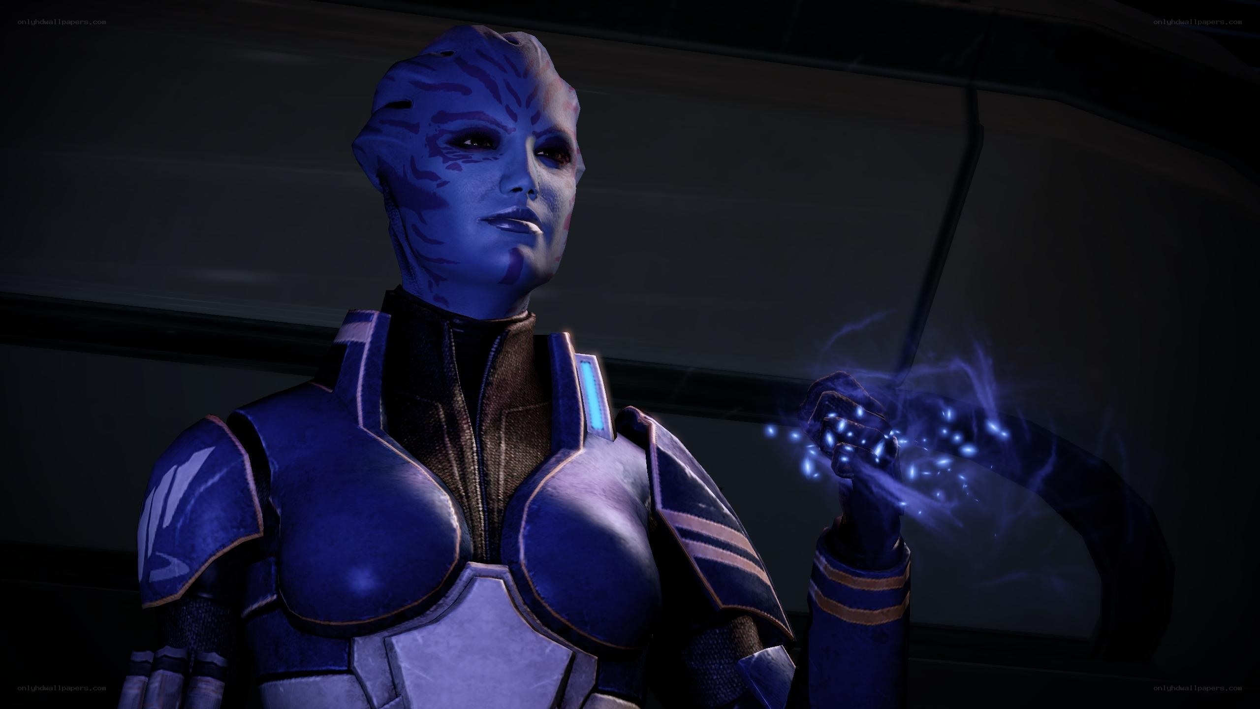 blue alien character with energy
