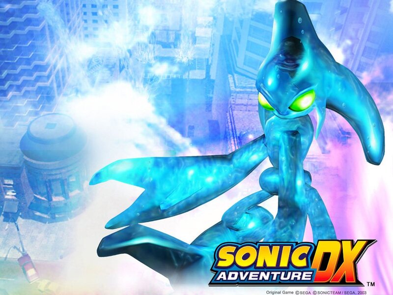 Blue Alien Creature — Dramatic