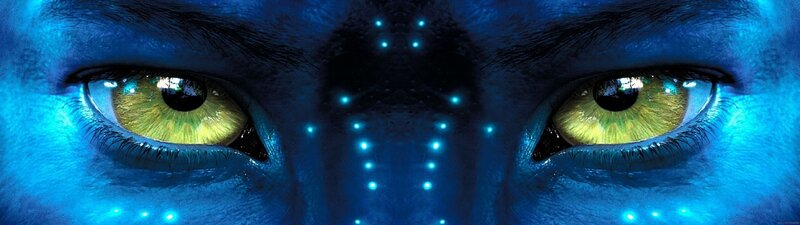 Blue Alien Eyes