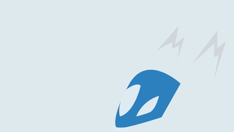 Blue Alien Head — Neutral