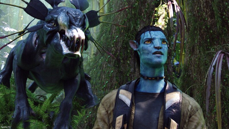 Blue Alien with Creature