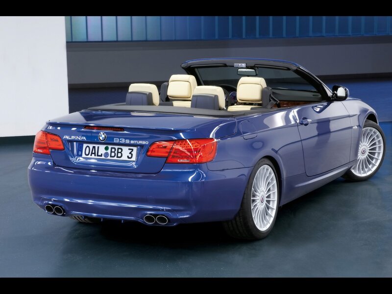 Blue Alpina B3 S Biturbo Convertible