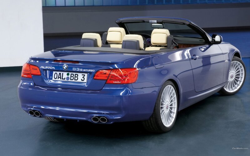 blue alpina b3 s biturbo convertible