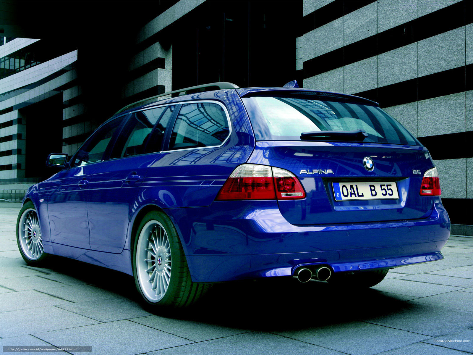 blue alpina b5 station wagon