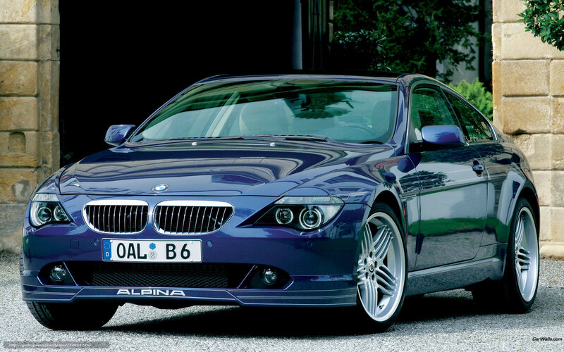 blue alpina b6 coupe