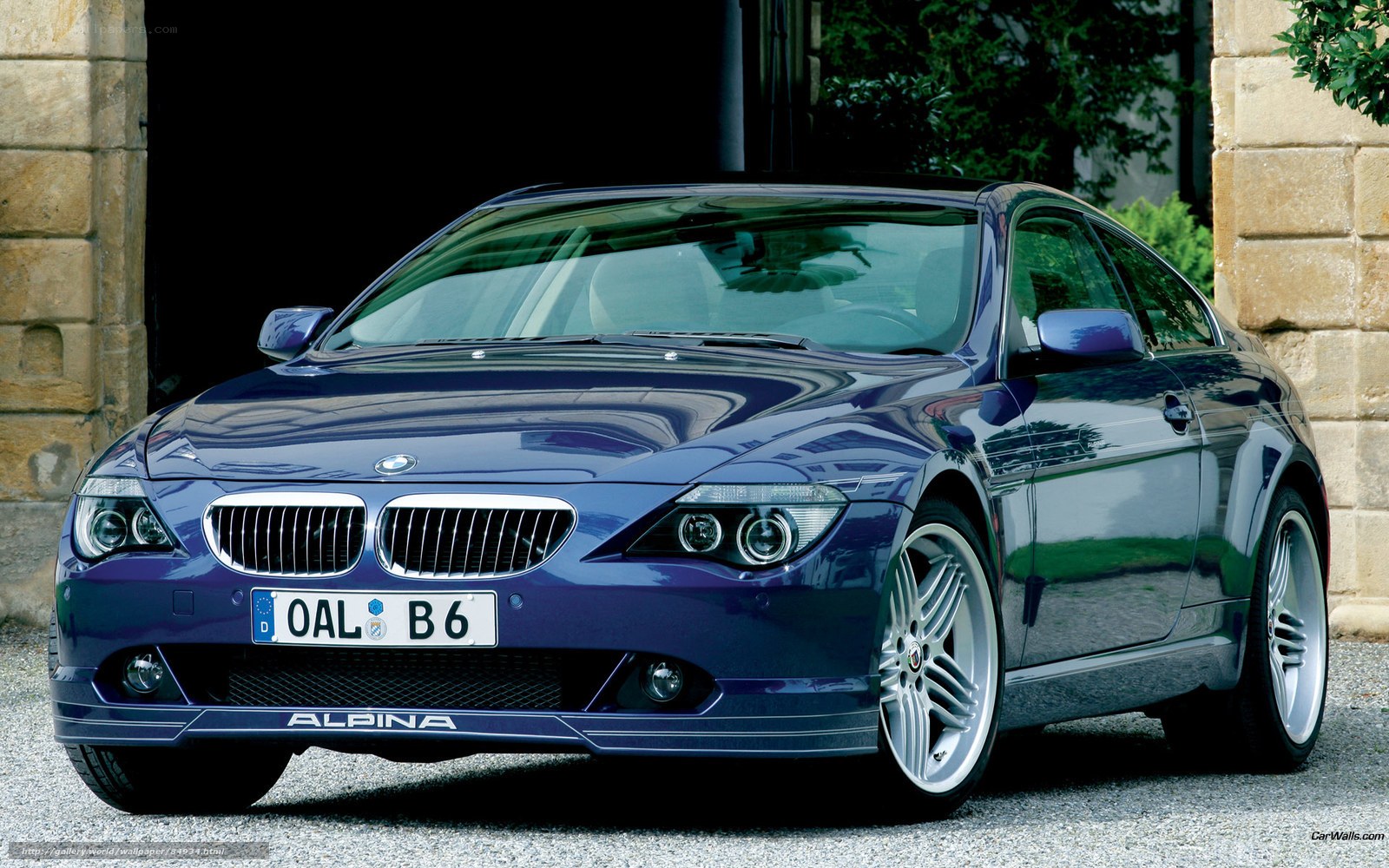 blue alpina b6 coupe