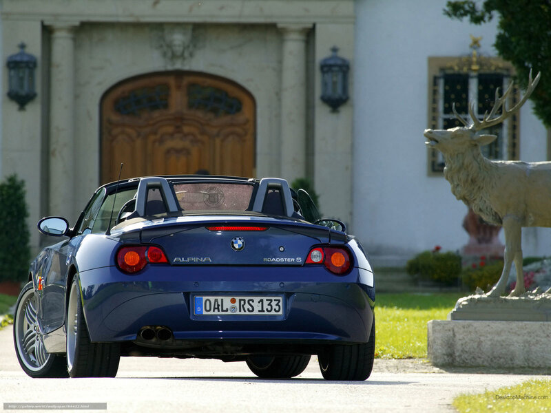 Blue Alpina Roadster S