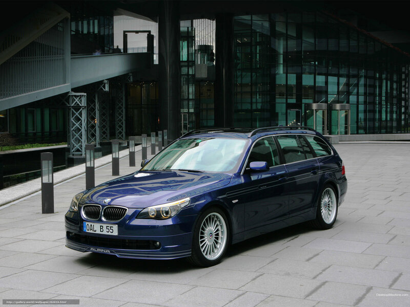 Blue Alpina Station Wagon — Modern