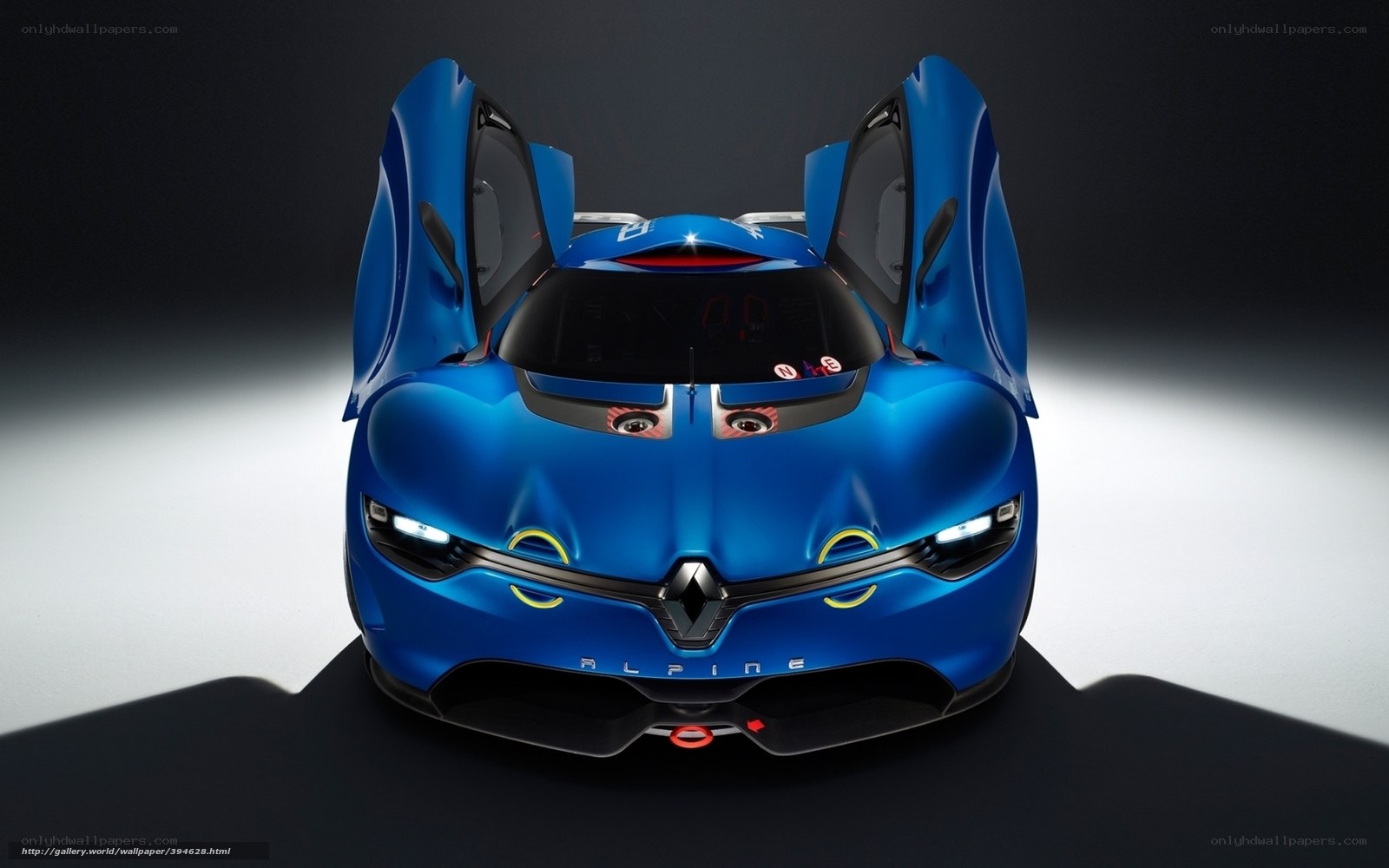 Blue Alpine Vision Gran Turismo