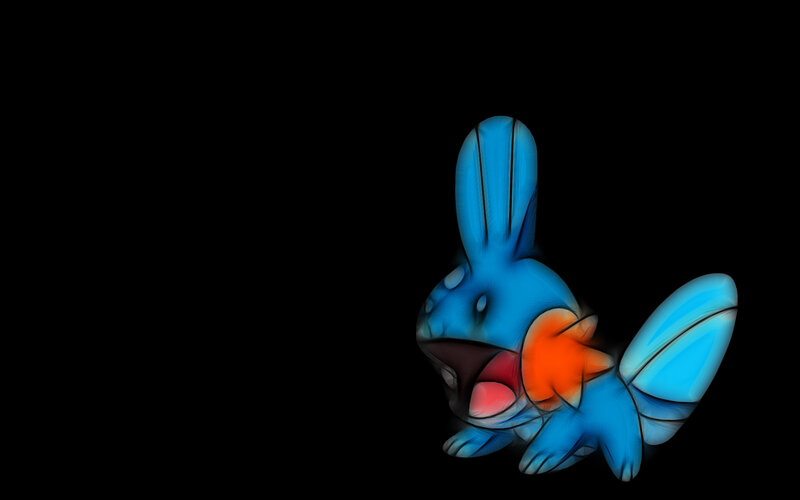 Blue Amphibious Creature — Dramatic, Digital Art