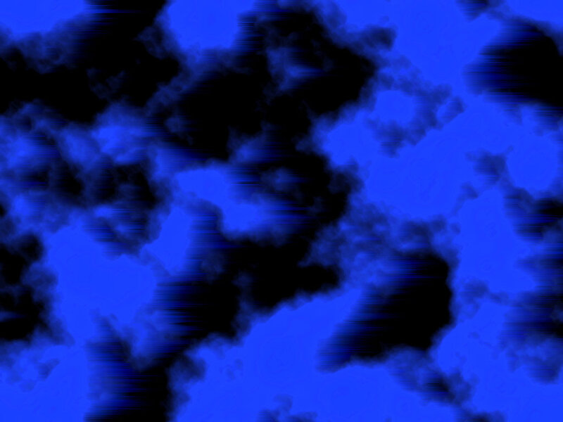 Blue and Black Clouds