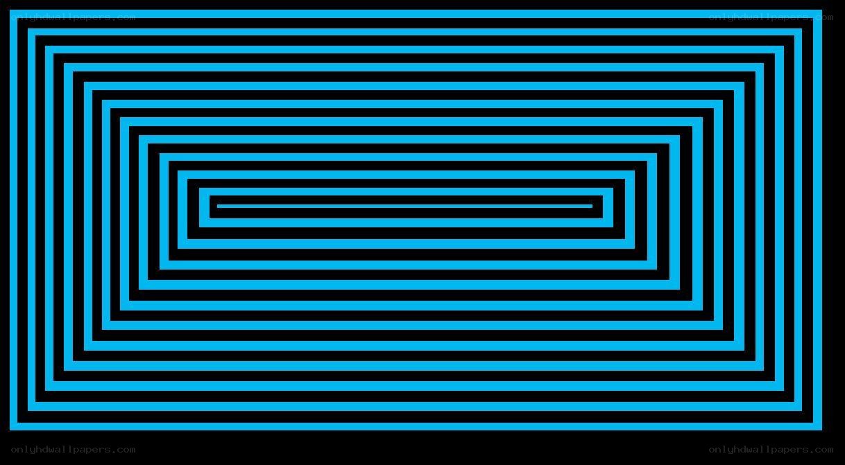 blue and black concentric rectangles