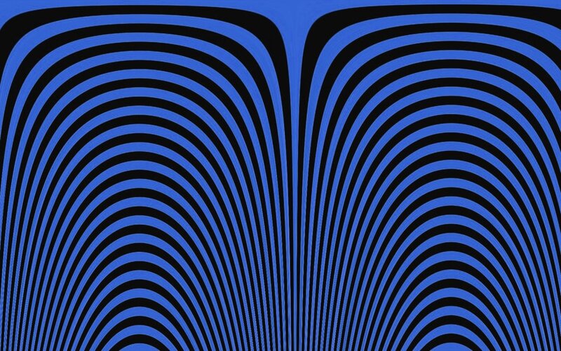 Blue and Black Curves
