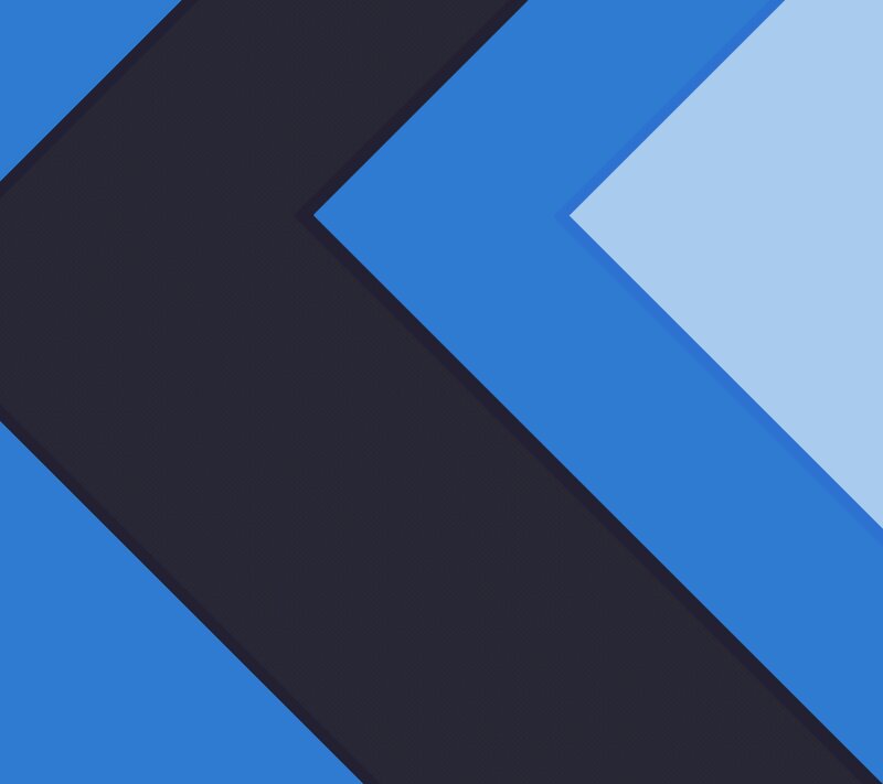 Blue and Black Geometric Shapes
