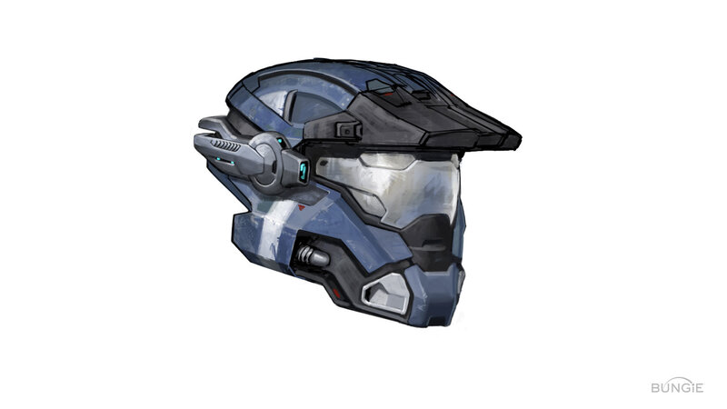 Blue and Black Helmet