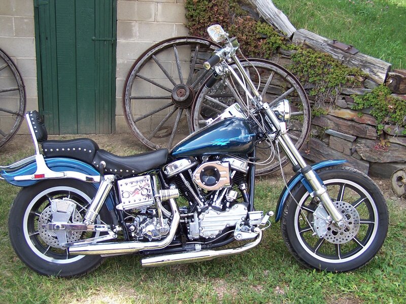 Blue and Black Motorcycle — Calm