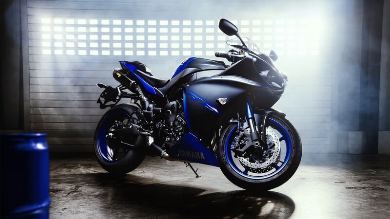 Blue and Black Motorcycle — Dramatic, Photograph, Smoke