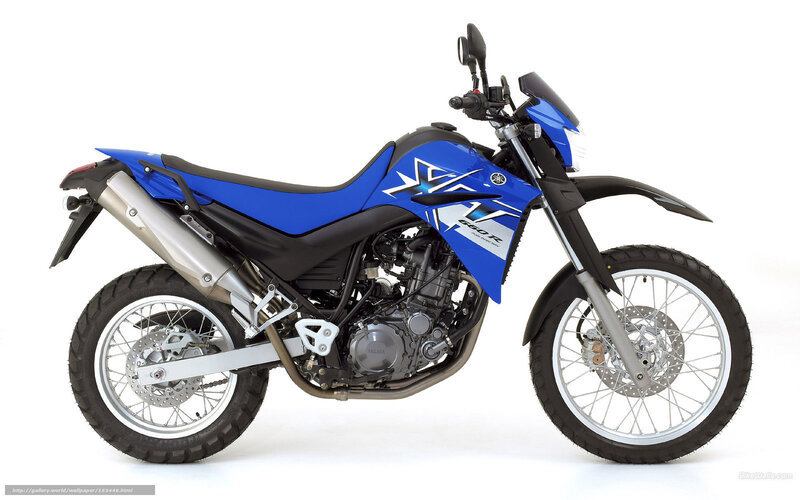 Blue and Black Motorcycle — Neutral, Photograph, Exhaust Pipe, Spoked Wheels