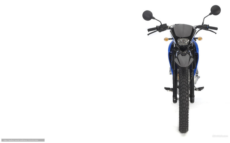 Blue and Black Motorcycle — Neutral, Photograph, Handlebars, Headlight