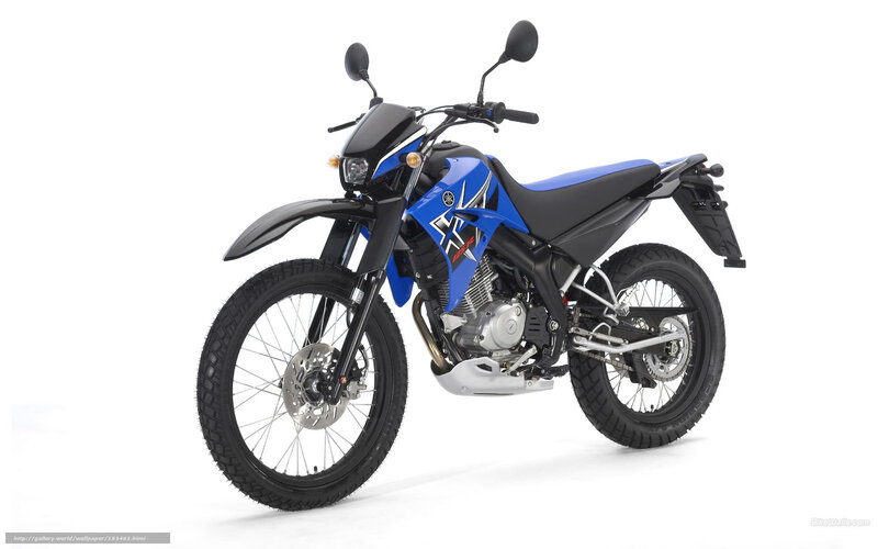 Blue and Black Motorcycle — Neutral, Photograph, Seat, Wheels, Mirrors