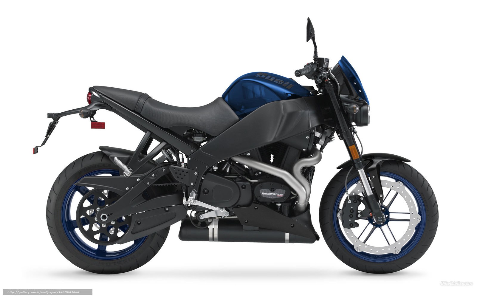 blue and black motorcycle