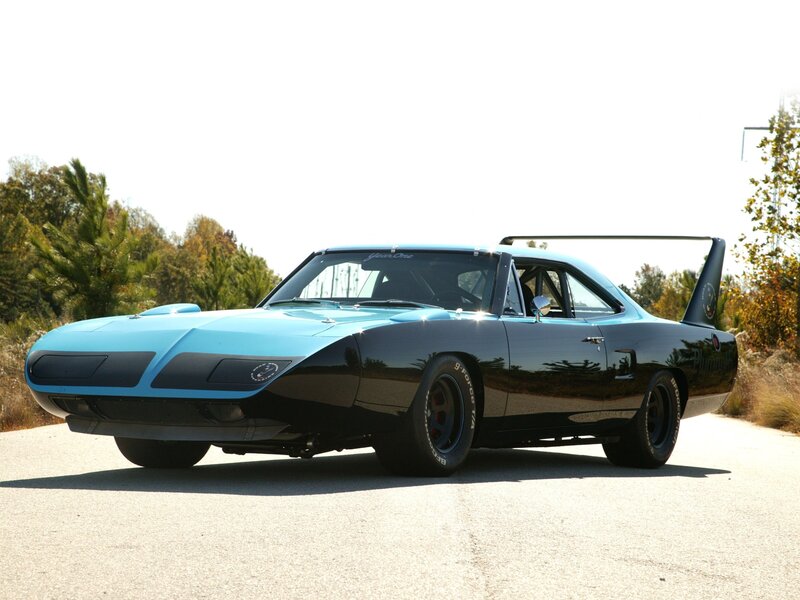 Blue and Black Muscle Car — Calm