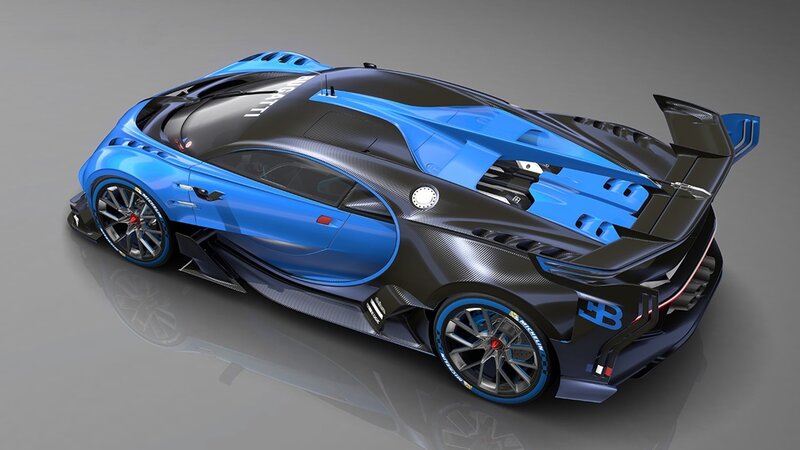 Blue and Black Race Car — Sleek