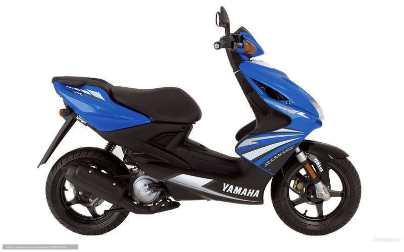 Blue and Black Scooter — Neutral, Photograph, Seat, Wheel, Handlebar