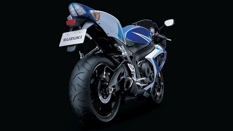 Blue and Black Sport Motorcycle — Dramatic