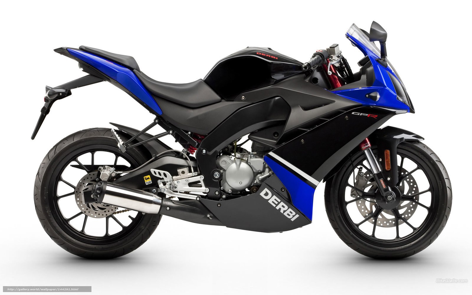 blue and black sport motorcycle