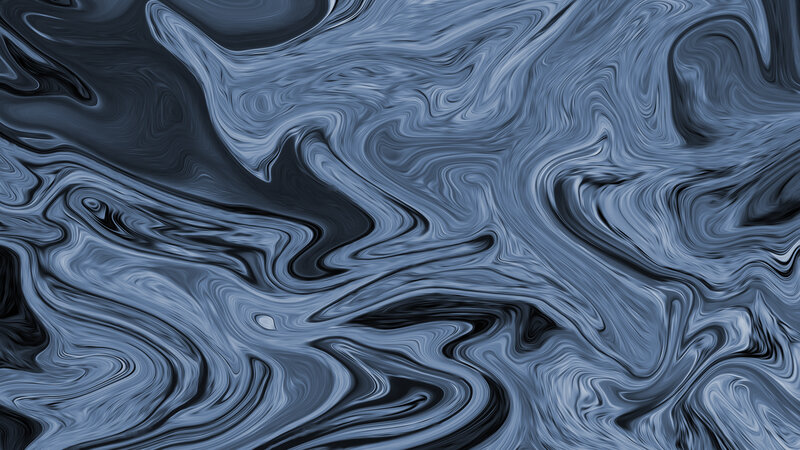 Blue and Black Swirls — Calm