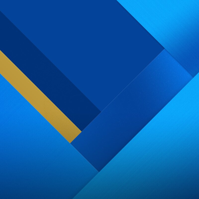 Blue and Gold Geometric Shapes