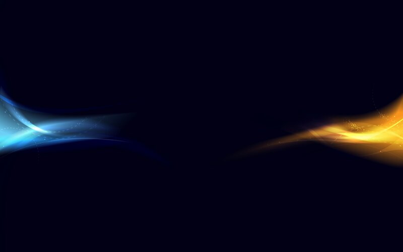 Blue and Gold Light Waves — Dynamic
