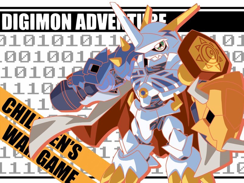 Blue and Gold Robot