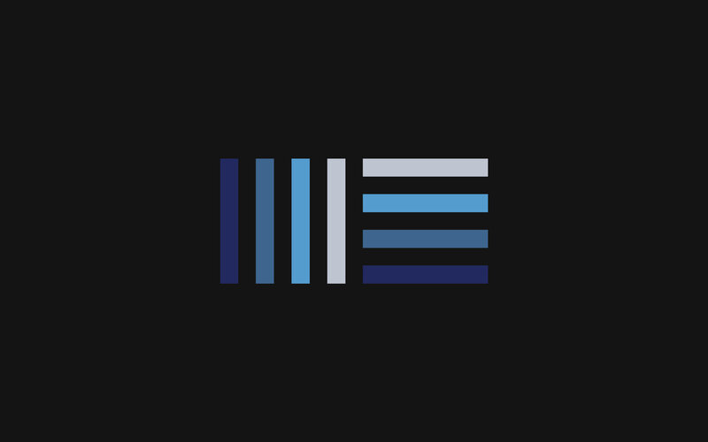 Blue and Gray Bars