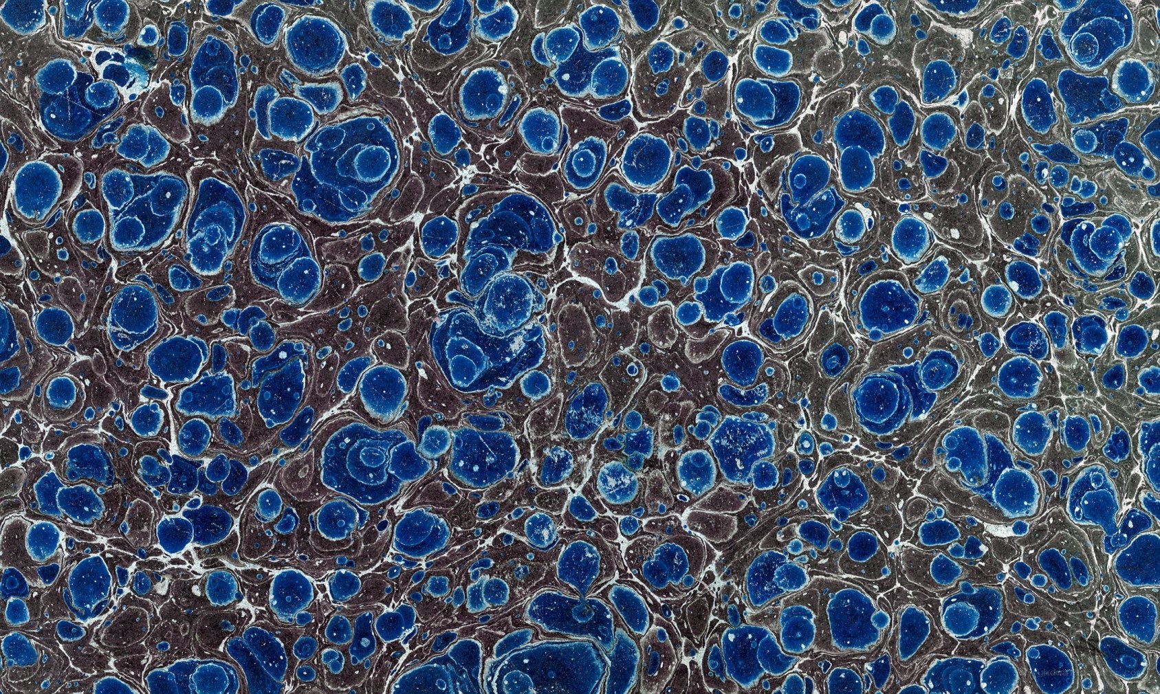 blue and gray marbled pattern