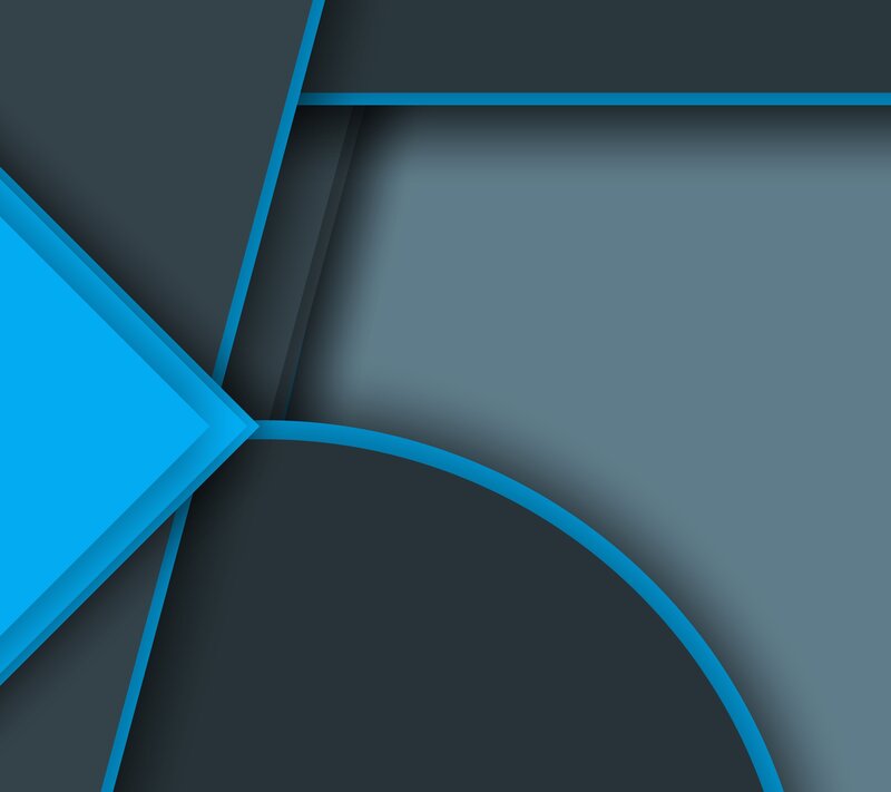 Blue and Gray Shapes