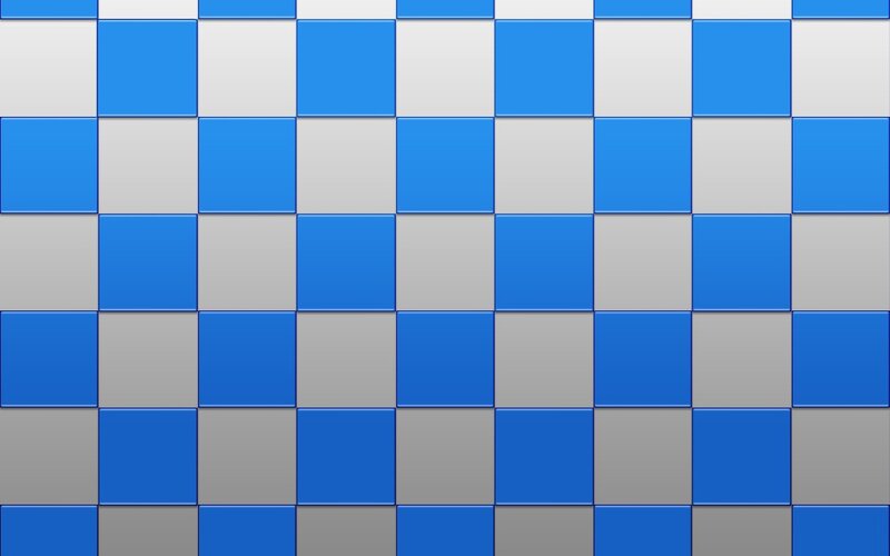 blue and gray tile pattern