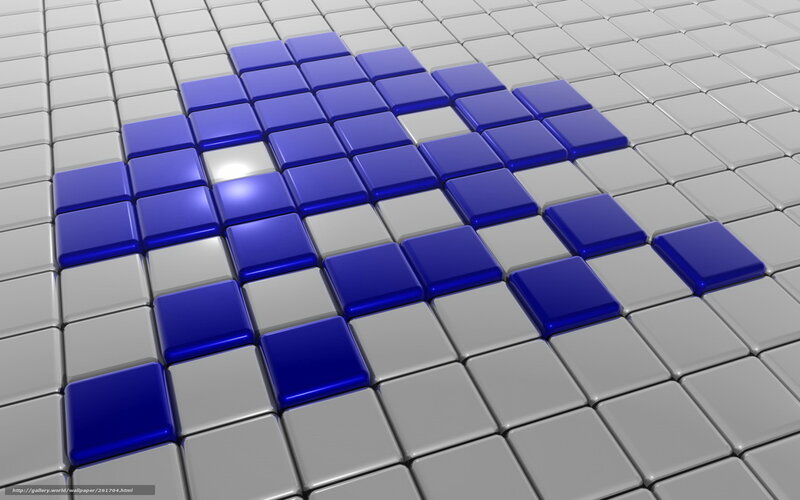 Blue and Gray Tiles