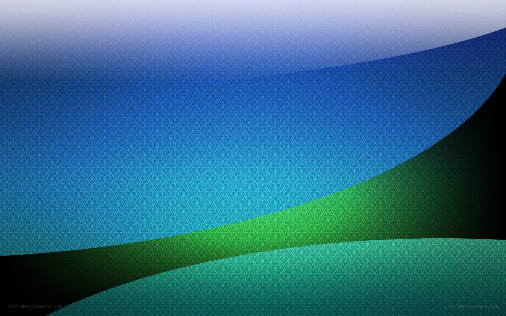 blue and green abstract pattern