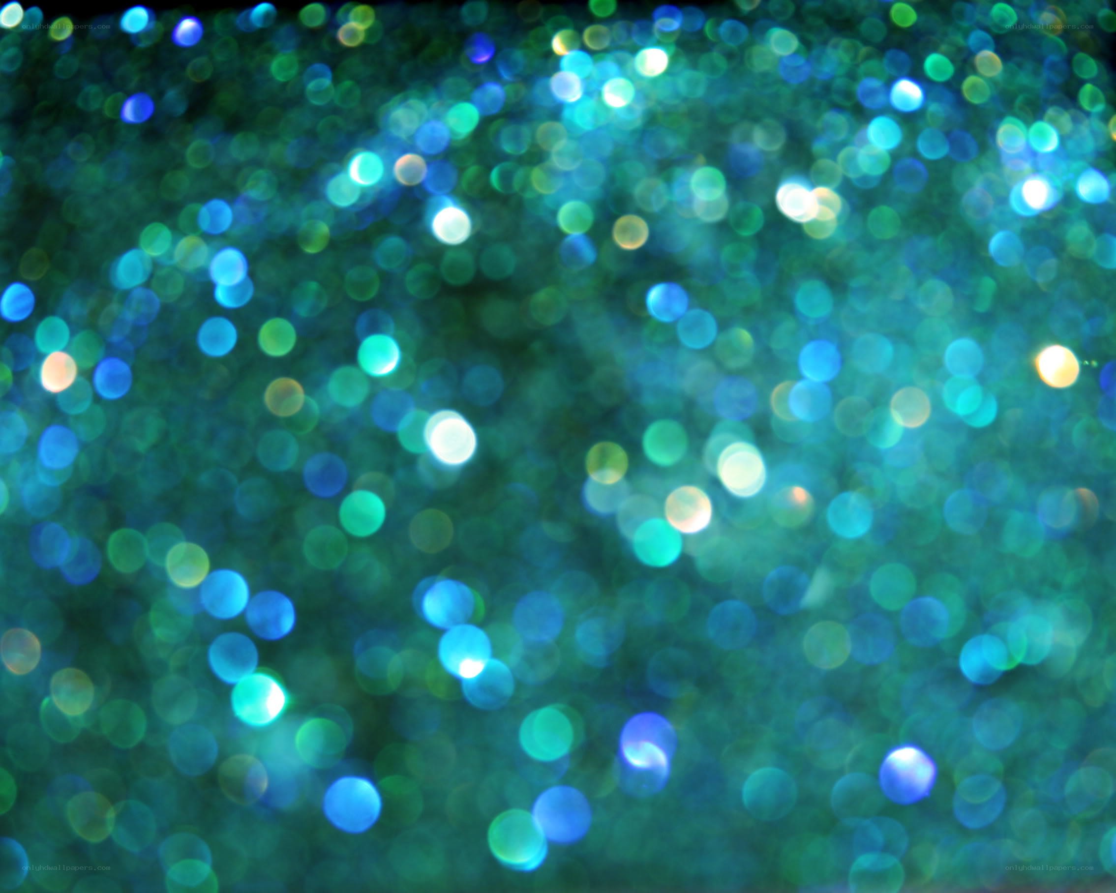 blue and green bokeh lights