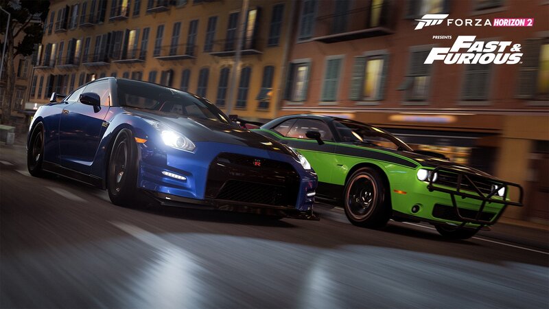 Blue and Green Cars