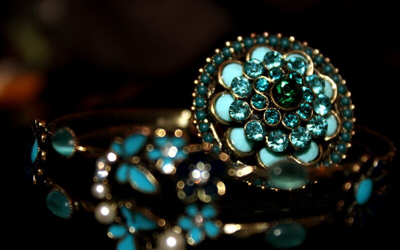 Blue and Green Jewelry
