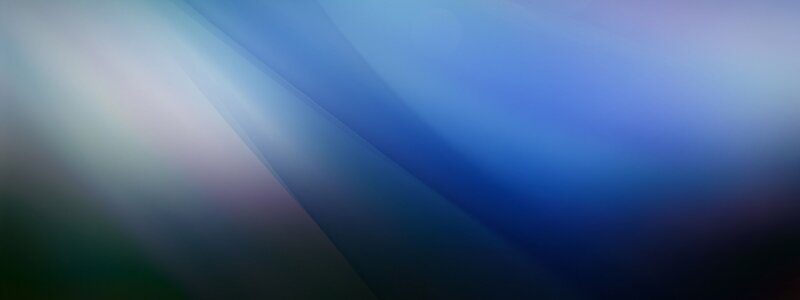 Blue and Green Light Streaks — Abstract