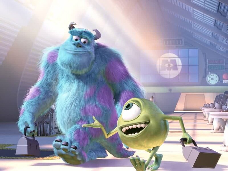 Blue and Green Monsters