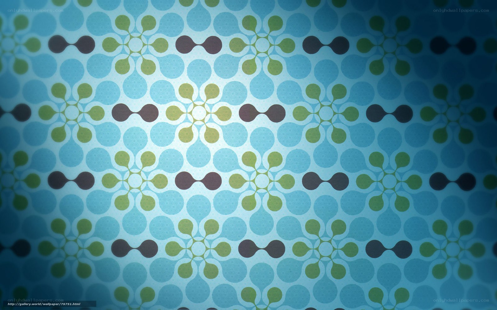 blue and green patterned wallpaper