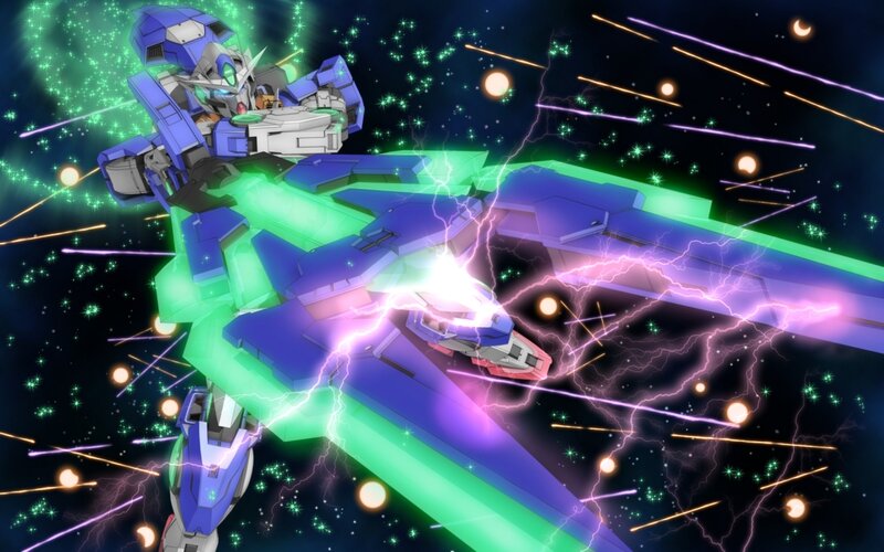 Blue and Green Robot