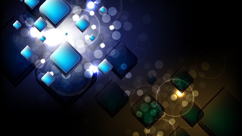 Blue and Green Squares — Dynamic